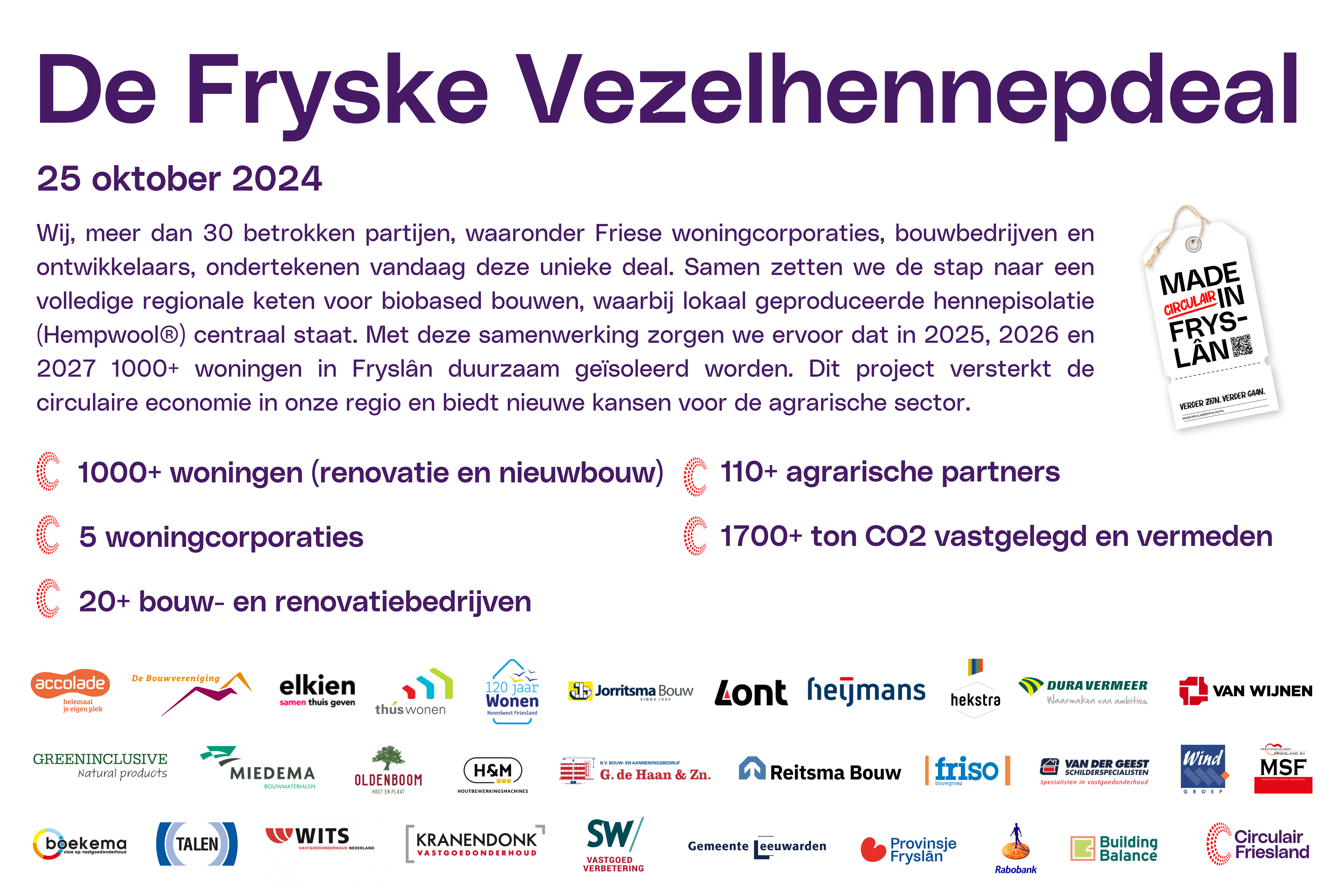 De Fryske Vezelhennepdeal - bord